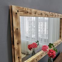 kabinamas veidrodis - Veidrodis Kalune Design 2132, rudas - 2 nuotrauka