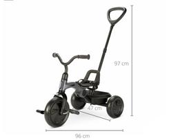 darius juodis - Qplay triratukas Ant Plus, Dark Grey - 5 nuotrauka