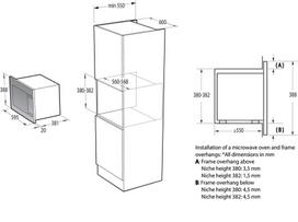 mikrobangu krosnele gorenje - Gorenje BM251SG2BG - 8 nuotrauka