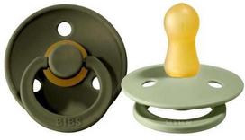 Čiulptukai Bibs 2 vnt. Sage/Hunter Green 0-6 mėn.