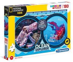 Dėlionė Clementoni SuperColor National Geographic Kids Ocean Explorer 29205, 180 dalių