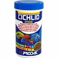 pasarai zuvims - Maistas žuvims Prodac Cichlid Sticks CIC1200, 0.450 kg - 2 nuotrauka