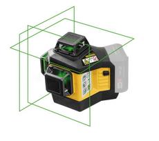 600 - LAX 600 G, 3x360° žalios linijos, korpus CAS, Stabila - 1 nuotrauka