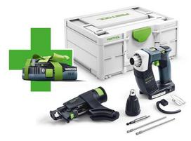  Festool DWC 18-4500-Basic-4,0 DURADRIVE; 18 V;  + 4,0 Ah akumuliatorius dovanų