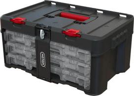 keter stack - Keter Stack’N’Roll, 481 mm x 332 mm x 233 mm, juoda/raudona - 1 nuotrauka