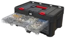 keter stack - Keter Stack’N’Roll, 481 mm x 332 mm x 233 mm, juoda/raudona - 2 nuotrauka