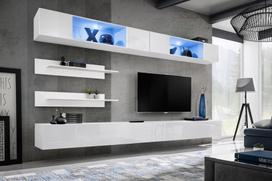 ASM Fly I Living Room Wall Unit Set White