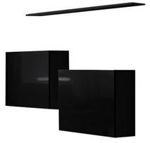 ASM Switch SB I Hanging Cabinet/Shelf Set Black