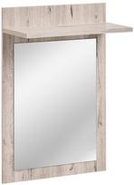 spinta prieskambario - ASM Gustavo II Wardrobe With Pillow Wellington Oak/Gloss White - 4 nuotrauka