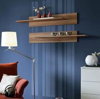 20 cm lentyna - ASM Mix Hanging Shelf 2pcs Plum - 2 nuotrauka