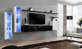 display vitrina - ASM Switch WW 2 Hanging Display Cabinet White - 4 nuotrauka