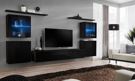 display vitrina - ASM Switch WW 3 Hanging Display Cabinet Black - 3 nuotrauka