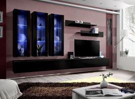 ASM Fly E3 Wall Unit Black