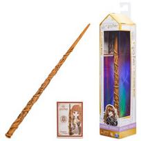 burtu lazdele harry potter - Spin Master Harry Potter Hermione Granger Wand With Spell Card, ruda - 1 nuotrauka