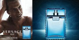 versace eau fraiche 100ml - Versace Man Eau Fraiche 100ml EDT + 10ml EDT + Bag - 3 nuotrauka