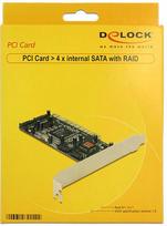 pci sata - Kontroler Delock PCI - 4x SATA (70154) - 4 nuotrauka