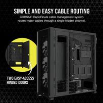 corsair 7000x - Corsair 7000X  (juoda) - 8 nuotrauka