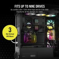 corsair 7000x - Corsair 7000X  (juoda) - 10 nuotrauka