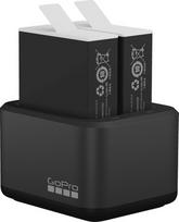 battery charger - GoPro Dual charger + 2 Enduro batteries Hero9/10 Black (ADDBD-211-EU) - 1 nuotrauka