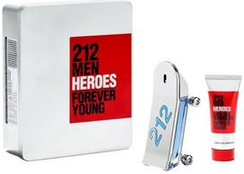 carolina herrera 212 - Carolina Herrera 212 Men Heroes 90ml Edt 90 ml + Shower Gel 100 ml Vyrams EDT - 1 nuotrauka