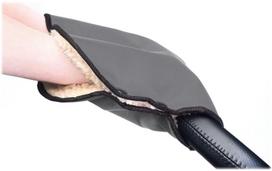 pirstines vezimeliui - Pirštinės ant vežimėlio Sensillo Puschair Muff Graphite - 3 nuotrauka