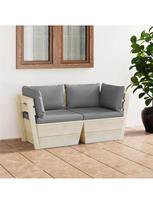 sodo baldai is paleciu - Sodo sofa VLX 3063385, ruda - 1 nuotrauka