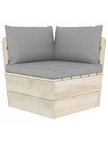 sodo baldai is paleciu - Sodo sofa VLX 3063385, ruda - 4 nuotrauka