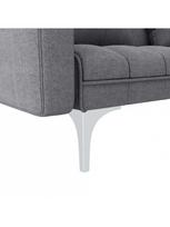 dviviete sofa lov - Sofa-lova VLX Universal 247215, pilka, 175.5 x 84 x 79.5 cm - 6 nuotrauka