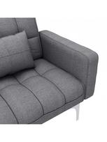 dviviete sofa lov - Sofa-lova VLX Universal 247215, pilka, 175.5 x 84 x 79.5 cm - 7 nuotrauka