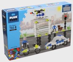 PLUS PLUS konstruktorius Basic Police 760 pcs, 3762