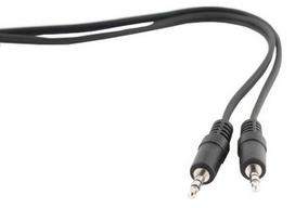 3.5 mm to 3.5 mm kabelis - Gembird Cable 3.5mm to 3.5mm Black 2m - 1 nuotrauka