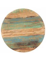 pigu lt valgomojo stalai - Valgomojo stalas VLX Solid Reclaimed Wood 320484, rudas/juodas, 800 mm x 800 mm x 750 mm - 2 nuotrauka