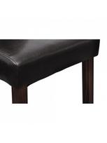 kedes - Valgomojo kėdė VLX Faux Leather 60622, ruda, 2 vnt. - 6 nuotrauka