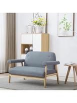 Sofa VLX 2-Seater 246643, šviesiai pilka, 69 x 115 x 75 cm