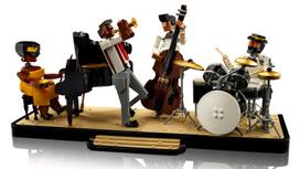 lego modeliai - LEGO Ideas Jazz Quartet 21334 - 4 nuotrauka