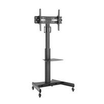 televizoriaus laikiklis 65 coliu - Stovas HiSmart HS081171 mobilus 32"-65" - 1 nuotrauka