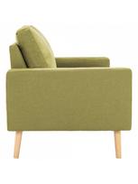zalia sofa dviviete - Sofa VLX 2-Seater 288708, žalia, 76 x 130 x 82.5 cm - 4 nuotrauka