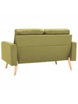 zalia sofa dviviete - Sofa VLX 2-Seater 288708, žalia, 76 x 130 x 82.5 cm - 5 nuotrauka