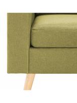 zalia sofa dviviete - Sofa VLX 2-Seater 288708, žalia, 76 x 130 x 82.5 cm - 6 nuotrauka
