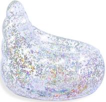 pripuciamas fotelis - BESTWAY sėdmaišis Glitter Dream, 72cm x 72cm x 64cm, 75105 - 4 nuotrauka
