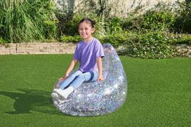pripuciamas fotelis - BESTWAY sėdmaišis Glitter Dream, 72cm x 72cm x 64cm, 75105 - 8 nuotrauka
