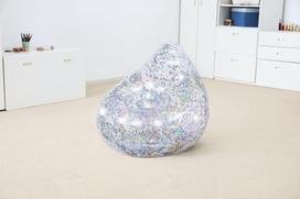 pripuciamas fotelis - BESTWAY sėdmaišis Glitter Dream, 72cm x 72cm x 64cm, 75105 - 9 nuotrauka