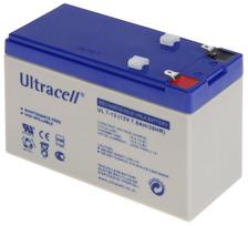 ultracell 12v 7ah - ULTRACELL 12V/7AH-UL  - 2 nuotrauka
