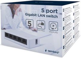 switch 8 port gigabit - Gembird NSW-G5-01 - 3 nuotrauka