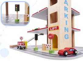 aiksteles parkingo - Lulilo medinė parkavimosi aikštelė - 8 nuotrauka
