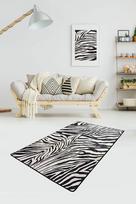 kilimas 230 x 160 -  Conceptum Hypnose Zebra 882CHL1407, baltas/juodas, 230 cm x 160 cm - 2 nuotrauka