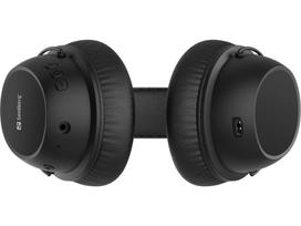 usb c laidines ausines - Sandberg ANC FlexMic, juoda - 4 nuotrauka