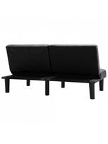 dviviete sofa - Sofa VLX 2-Seater Fabric 284748, tamsiai pilka, 133 x 73 x 71 cm - 6 nuotrauka