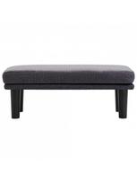 dviviete sofa - Sofa VLX 2-Seater Fabric 284748, tamsiai pilka, 133 x 73 x 71 cm - 7 nuotrauka