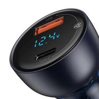 automobilinis ikroviklis 65w - Baseus TZCCKX-0G, USB/USB-C, juoda - 8 nuotrauka